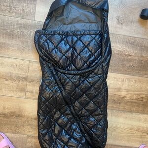 UPPAbaby black down sleeping bag infant baby